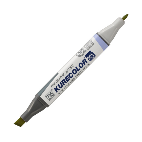 ZIG KURETAKE KURECOLOR TWIN WS 12 DULL COLORS