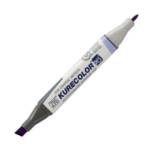 ZIG KURETAKE KURECOLOR TWIN WS 12 DULL COLORS