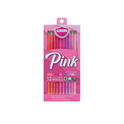 MASTERART Series Pink Pencils Special Collection Set of 12 Colors.