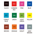 ZIG CALLIGRAPHY Ⅱ 12 color set 12VA
