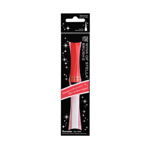 ZIG MEMORY SYSTEM WINK OF STELLA BRUSH Ⅱ 020 GL.RED [MS-56]