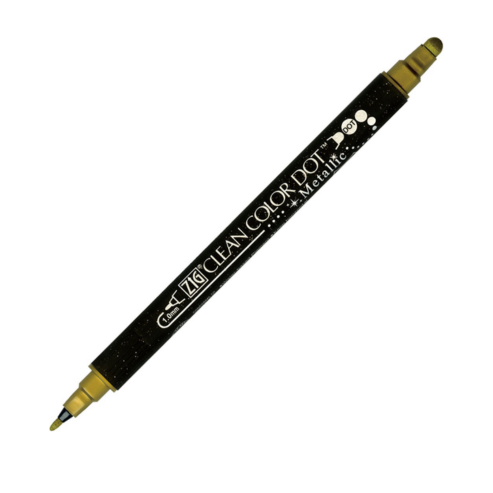 ZIG CLEAN COLOR DOT Metallic101 GOLD