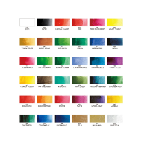 ZIG KURETAKE GANSAI TAMBI  36 colors set