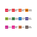 ZIG KURETAKE  KURECOLOR TWIN WS 12 BASIC COLORS