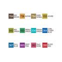 ZIG KURECOLOR TWIN WS 12 colors set Dull Colors
