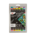ZIG KURECOLOR TWIN WS 12 colors set Pale Colors