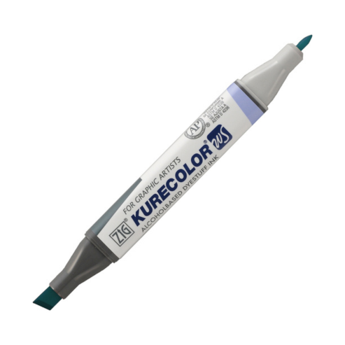 ZIG KURETAKE KURECOLOR TWIN WS 12 DULL COLORS