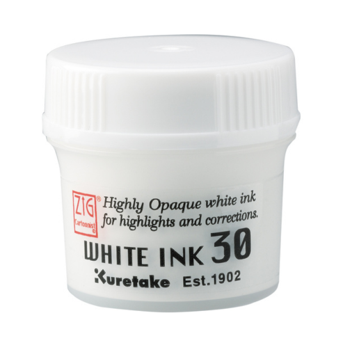ZIG CARTOONIST WHITE INK 30WHITE