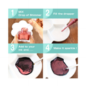 Zig Kuretake Ink-Cafe Drop of Shimmer, Glitter Paste Ink, Add a Pearly or Glitter-Like Sparkle to Your Ink Professional-Quality for Artists and Crafters, Ap-Certified, for Adult, Made in Japan