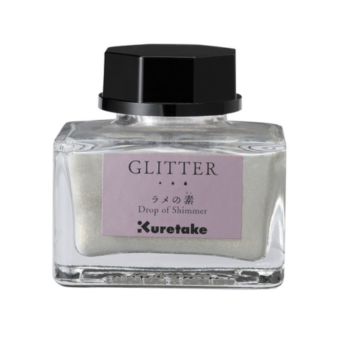 Zig Kuretake Ink-Cafe Drop of Shimmer, Glitter Paste Ink, Add a Pearly or Glitter-Like Sparkle to Your Ink Professional-Quality for Artists and Crafters, Ap-Certified, for Adult, Made in Japan