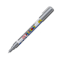 Zig KURETAKE Posterman Waterproof Chalk Marker (PMA-10A) Silver 0.7mm Extra Fine Tip Water resistant after drying, Hi-Opaque, No mess,Odourless, Xylene Free, Professional Quality. MADE IN JAPAN