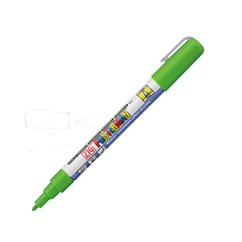 Zig Posterman Waterproof Chalk Marker PMA-20/ 450 LT.GREEN 1mm Fine Tip Made In Japan