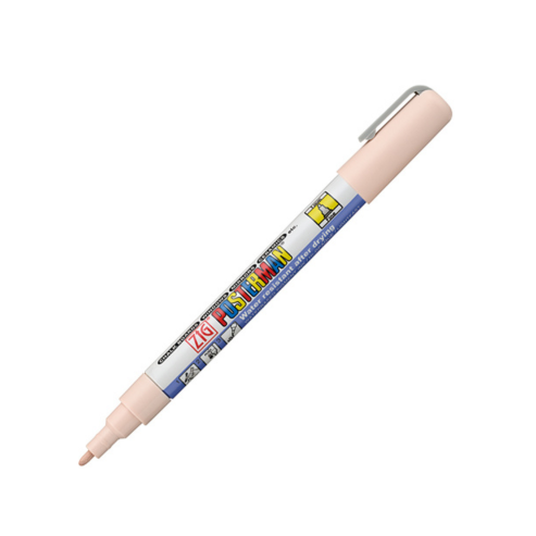 Zig Posterman Waterproof Chalk Marker PMA-20/711 NATURAL BEIGE 1mm Fine Tip Made In Japan