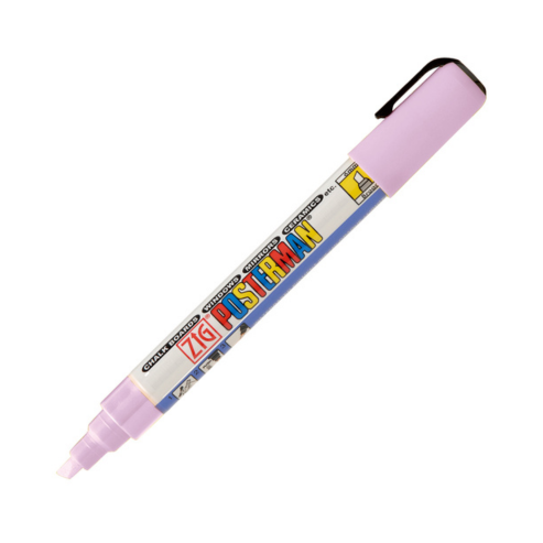 Zig Posterman Waterproof Chalk Marker PMA-50/842 WISTERIA 6mm Chisel Tip Made In Japan