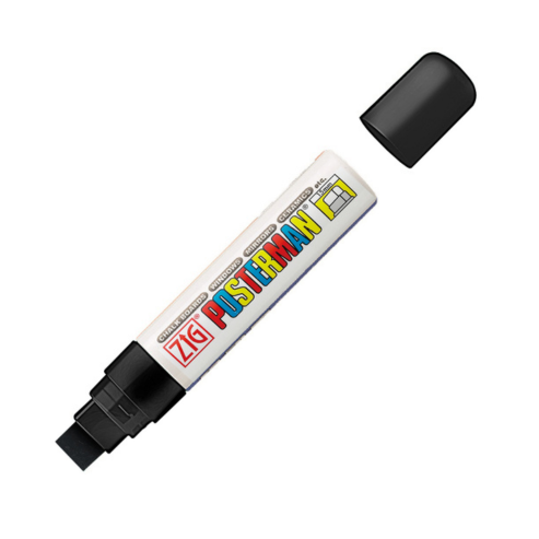 ZIG POSTERMAN Big &amp; Broad TOTAL 17 COLORS