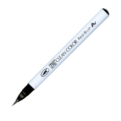 Zig KURETAKE Special Combo Set Clean Color Real Brush Black Color & Mangaka [CNM-005] Fineliner Pens Watercolor Pens for Painting,Calligraphy,Brush Lettering.