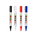 Zig Posterman Paint Markers TIP SIZE:1 mm [Black,White,Red,Blue Special combo set] Never Fade Quick Dry and Permanent Works on Rocks Painting Wood Fabric Canvas and much more.