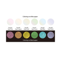KURETAKE GANSAI TAMBI ”Opal Colors” 6 colors set WITH ZIG WATERCOLOR SYSTEM BRUSH2O Petit COMBO SET