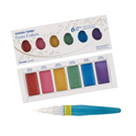 ZIG KURETAKE GANSAI TAMBI Gem Colors 6 colors set WATERCOLOR SYSTEM BRUSH2O Petit COMBO SET