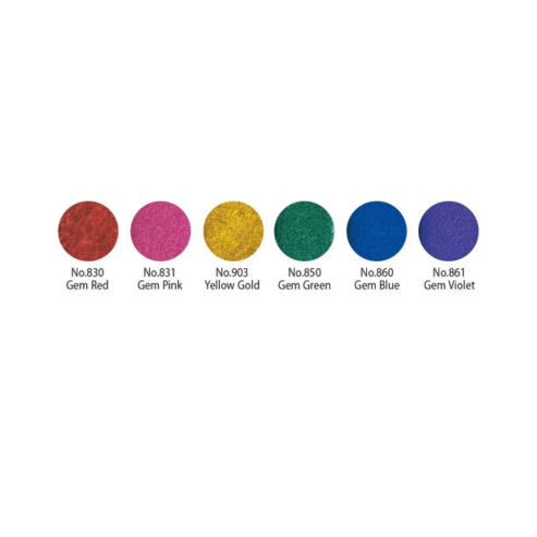 ZIG KURETAKE GANSAI TAMBI Gem Colors 6 colors set WATERCOLOR SYSTEM BRUSH2O Petit COMBO SET