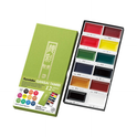 KURETAKE GANSAI TAMBI 12 colors set With ZIG WATERCOLOR SYSTEM BRUSH2O Detailer combo set