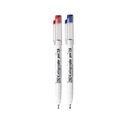 Zig Calligraphy Pen Set – 2mm Board Tip Blue & Red Ink, Smooth Flow Water-Based Ink for Elegant Hand Lettering, Journaling, Greeting Cards & Art Projects. AP-Certified Japan