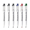 Zig Kuretake Calligraphy Pens Oblique Tip (1mm, 2mm, Black & 3mm Black,Blue, Red, Green) Pack of 6 Pcs for Writing & Hand Lettering, for Professional, Beginner, Water-Based Dye Ink, Made in Japan