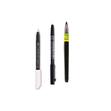 Zig KURETAKE Special Set, Illustration Basic Set 2 Black Markers and 1 White Brush Pen [CBK-55P,CNM-003,BP-24] for Manga Drawing, Lettering and Calligraphy, Professional Artist Quality.