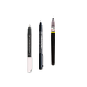 Zig KURETAKE Special Set, Illustration Basic Set, 2 Black Markers and 1 White Brush Pen [CBK-55P,CNM-08,BP-22] for Manga Drawing, Lettering and Calligraphy, Professional Artist Quality.
