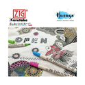 Zig FABRICOLOR 101 WHITE & 102 BLACK (FABRIC MARKER) MADE IN JAPAN