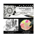 Zig Special Illustration Set GANSAI TAMBI Graphite 6colors Micron Pen 05,BRUSH2O Petit,Wink of Stella Brush Glitter for Manga Drawing Lettering & Calligraphy Professional Artist Quality. Japan