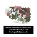 Zig Special Illustration Set GANSAI TAMBI Graphite 6colors Micron Pen 05,BRUSH2O Petit,Wink of Stella Brush Glitter for Manga Drawing Lettering & Calligraphy Professional Artist Quality. Japan