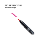 Zig FUDEBIYORI PIGMENT 010 Black & CARTOONIST MANGAKA 01, 03,05 1 Brush Pen and 3 Fineliner Pens 010 BLACK Illustration Special Set Flexible Brush Tip