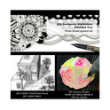 Zig Special Illustration Set Cartoonist Mangaka Flexible Fine, Medium,003 & Wink of Stella Brush Ⅱ Glitter. Clear for Manga Drawing Lettering and Calligraphy Professional Artist Quality Made in Japan