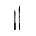 Zig KURETAKE Special Set, Illustration Basic Set 2 Black Markers [CNM-003,TUT-80] for Manga Drawing, Lettering and Calligraphy, Professional Artist Quality