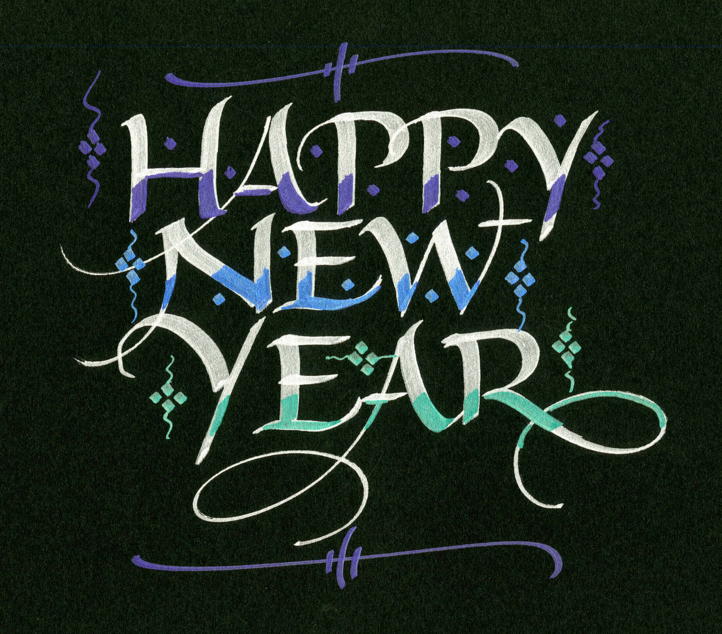 ZIG MEMORY SYSTEM CALLIGRAPHY Metallic Colours 6 colors set