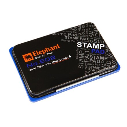 Stamp Pad Blue Elephant E02B