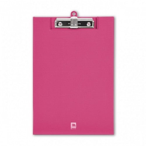 ELEPHANT CLIP FOLDER A4 SIZE (PINK)