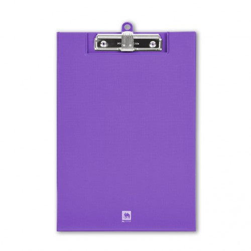 ELEPHANT CLIP FOLDER A4 SIZE (VIOLET)