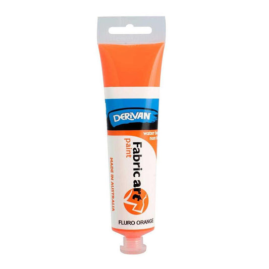 Derivan Fabric Art Paint Fluro Orange