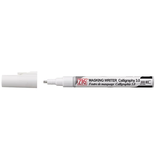 Zig MASKING WRITER CALLIGRAPHY Professional-Quality, for Artists, Beginners, kids, Non-Toxic, For illustration, watercolor and calligraphy Made in Japan
