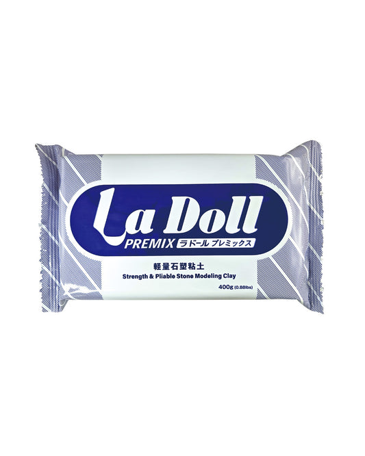 Padico LA DOLL Premix Air Dry Stone Clay 400g PACK OF 1 Air Dry Clay for Art and Crafts,MADE IN JAPAN