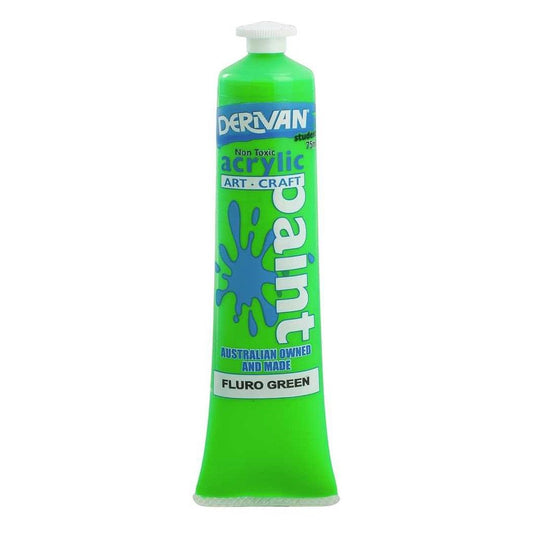 Derivan Student Acrylic Fluro Green