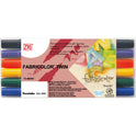 ZIG FABRICOLOR TWIN 6 colors set