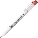 ZIG CALLIGRAPHY PEN 1.0 Oblique Tip020 RED