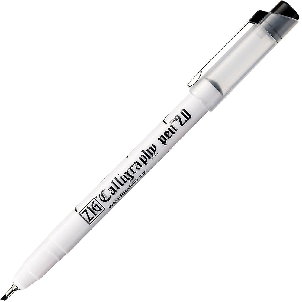 ZIG CALLIGRAPHY PEN 2.0 Oblique Tip010 BLACK