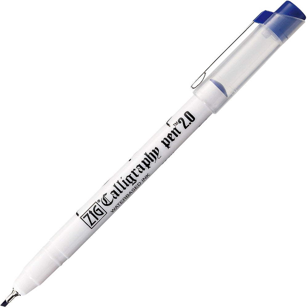 ZIG CALLIGRAPHY PEN 2.0 Oblique Tip030 BLUE