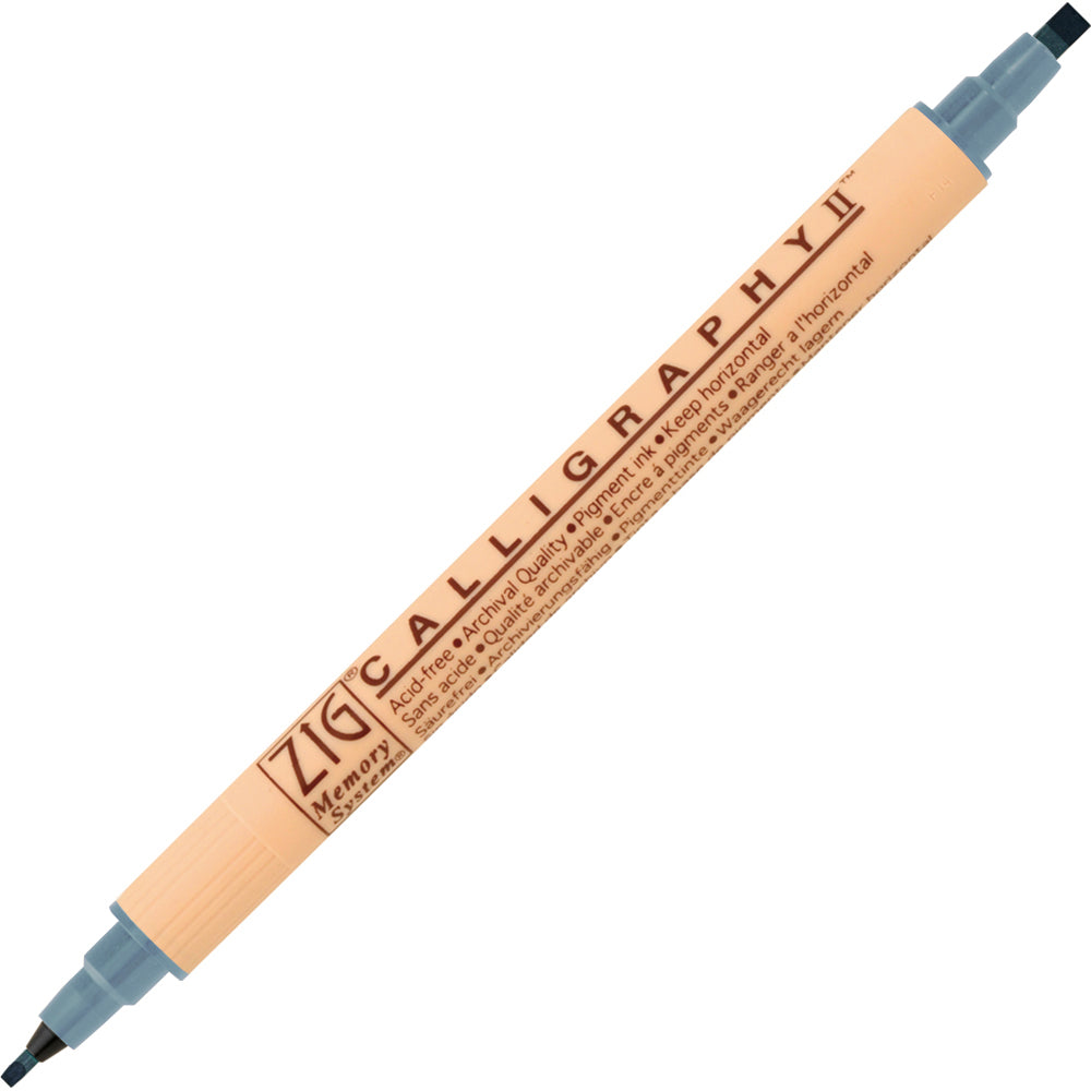 ZIG MEMORY SYSTEM CALLIGRAPHY MARKERS 24 COLORS TIP SIZE: 2 mm & 3.5 mm