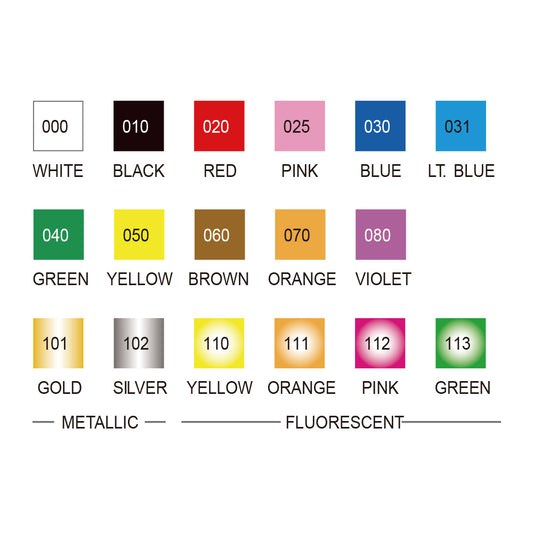 ZIG POSTERMAN Fine TOTAL 17 COLORS