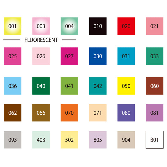 ZIG FABRICOLOR TWIN 30 colors set